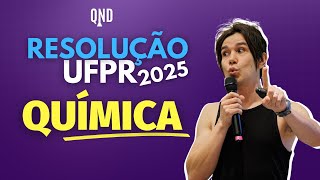 Resolução QUÍMICA  UFPR 20242025 [upl. by Nylrac]