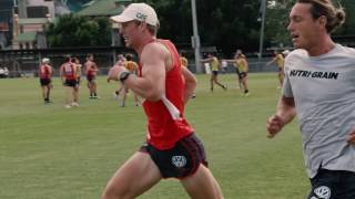 NutriGrain Ironman Ali Days Unstoppable Story  Full Story  Training With the Sydney Swans [upl. by Anilegna]