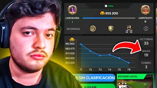 SOY EL MAYOR PECHOFRÍO DE FC MOBILE😭 REANKEANDO EN CARA A CARA Y CALIFICANDO PLANTILLAS DE SUBS [upl. by Hajed717]