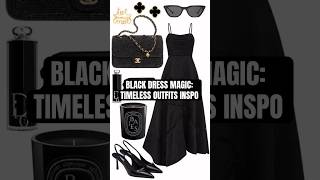 Elevate your classic style shorts viralshort fashionshorts outfitinspiration blackdress virals [upl. by Branham1]