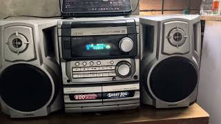 Aiwa HiFi music system model no  NSXS333 for sale contact  8858590924 [upl. by Vyner]