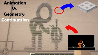 Alan Becker Animation vs Geometry in Minecraft but using Trapdoor Continuation [upl. by Belden]