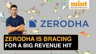 Why Zerodha Is Expecting A Whopping 3050 Revenue Drop  Explained  SEBI Regulations Impact [upl. by Eeslek]