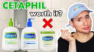 CETAPHIL REVIEW Gentle Skin Cleanser Oily Skin Cleanser and Moisturizing Lotion  WORTH IT ✅ [upl. by Garzon]