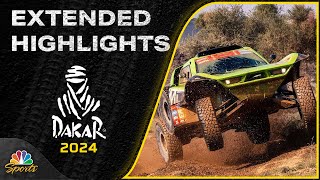 Stage 1  2024 Dakar Rally  EXTENDED HIGHLIGHTS  1624  Motorsports on NBC [upl. by Nojram]