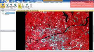 Erdas imagine 2014 tutorial6 Connect ERDAS with Google Earth [upl. by Nahsin665]