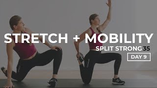 10Minute Dynamic Stretching  Mobility Workout  SplitStrong 35 DAY 9 🔥 [upl. by Isdnyl]