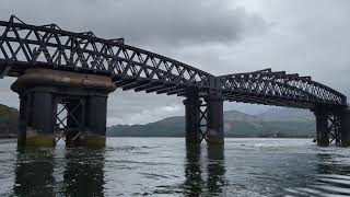 New Barmouth Bridge From The Sea [upl. by Terryl514]