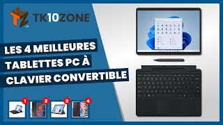 Les 4 meilleures tablettes PC à clavier convertible [upl. by Yeclehc274]