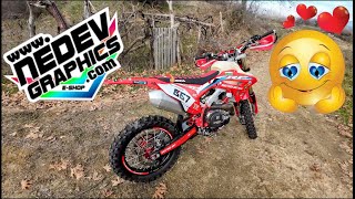 ❤️ CRF 450RX ❤️  🙏 Nedev Graphics 🙏 [upl. by Neelyhtak]