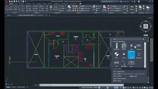 AutoCAD  libreria de bloques [upl. by Anawed]