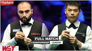 Hossein Vafaei vs Long Zehuang Full Match Highlights  Championship League Snooker 2024 [upl. by Atikir]