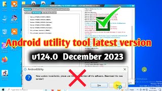 Android utility tool new update is available problem fix  samsung frp bypass 2023 [upl. by Nosnirb]