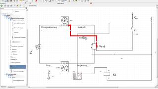 7 QElectroTech zeichnen eines Kältekreislaufes [upl. by Higginson]