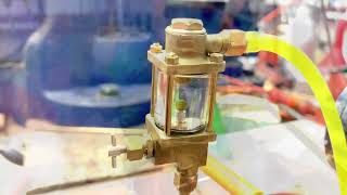 Model sight feed lubricator for a steam engine [upl. by Yesmar166]