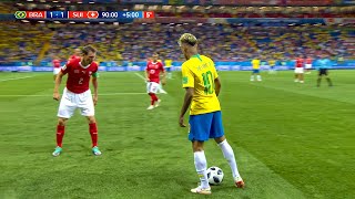 Neymar vs Switzerland World Cup 2018  HD 1080i [upl. by Lebiram619]