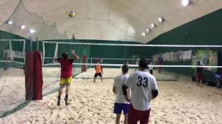 Beach Volley Defense Exercise [upl. by Magdaia558]