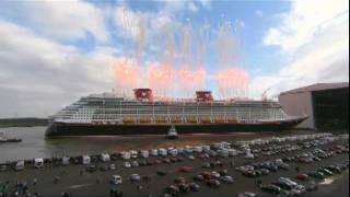 Disney FANTASY blows quotWhen You Wishquot horn for the first time [upl. by Ibur]