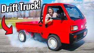 Drifting my Crotch Rocket Swapped Mini Truck [upl. by Vassaux938]