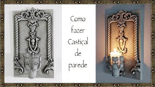 Idéia de Castiçal de parede estilo Vintage [upl. by Morey465]