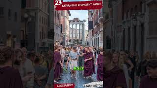 Saturnalia in Ancient Rome‼️ saturnalia romanempire shortvideo history learnhistory [upl. by Nalon]