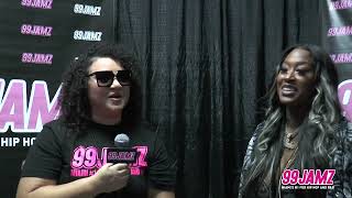 Sapphire Blaze Interview at Rockstarr Music Fest [upl. by Ellertal]