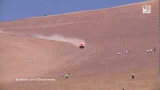 Robby Gordon Stuns Crowd Downhill Dakar 2015 Absolutely Sic [upl. by Valenza443]