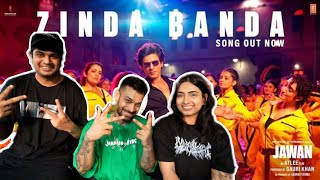 श se SRK FANS REACTING TO Jawan Zinda Banda Song Shah Rukh Khan  Hectik [upl. by Aneleiram]