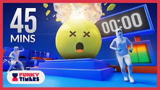 45 Minute Atomic Mind Blown Emoji Timer Bomb  Overcharge Timer Bomb with Lofi Hip Hop Beats [upl. by Abisia]