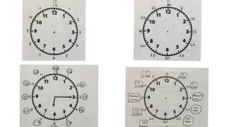 Wiskunde Tyd graad 4 en ouer voorkennis voor horlosies kan lees wiskdou [upl. by Ardek703]
