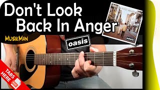 DONT LOOK BACK IN ANGER 😵  Oasis  GUITAR Cover  MusikMan N°139 [upl. by Yr]