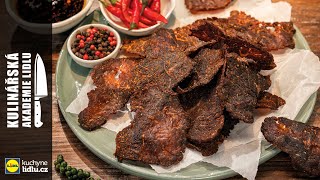 Beef jerky – sušené hovězí maso  Roman Paulus  Kulinářská Akademie Lidlu [upl. by Lapham]