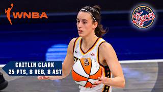 Caitlin Clark DROPS 25 PTS in the Fevers HARDFOUGHT loss vs the redhot Lynx 👀  WNBA on ESPN [upl. by Jenilee634]