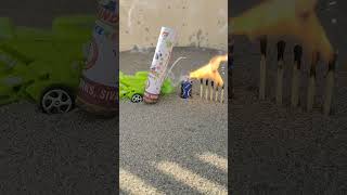 Matchstick Amazing Cracker experiment  Diwali cracker testing 2024 🔥😂🔥shorts crackerstesting [upl. by Porche]