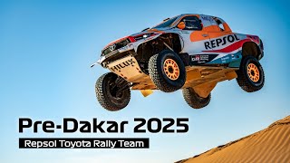 Insidre Esteve  PreDakar 2025  Repsol Toyota Rally Team [upl. by Lavotsirc]