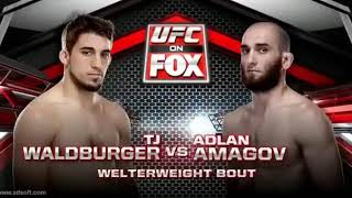 Adlan borz Amagov vs Tj Waldburger полный бой [upl. by Omlesna]