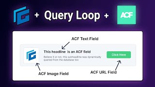 Dynamic Gutenberg Blocks using the Query Loop amp Advanced Custom Fields [upl. by Feldstein]