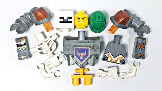 LEGO NEXO KNIGHTS AND SKULL HEAD SQUARE  LEGO BUILD [upl. by Marlyn706]