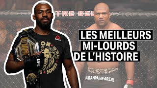 Les 15 meilleurs poids lourdslégers de lhistoire du MMA [upl. by Yrrem]