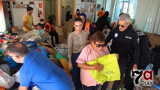 Un marea solidaria llena la sede de P Civil en Alhama de ayuda para Valencia y Letur [upl. by Marlea]