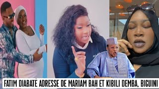 FATIM DIABATÉ A RÉPONDRE À KIBILI DEMBA KOUYATÉ MARIAM BAH ET BINGUINI BAKHAGA [upl. by Norha]