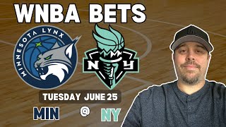 Lynx Vs Liberty WNBA Commissioners Cup Picks  WNBA Bets with Picks And Parlays Tuesday 625 [upl. by Llemart914]