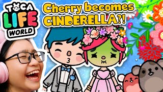 Toca Life World  Cherry is CINDERELLA [upl. by Ayrb408]