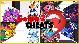 POKEMON SAIPH 2 CHEATS [upl. by Rodmur433]