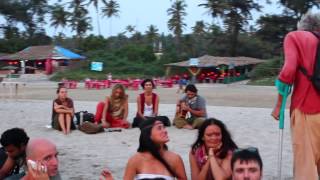 Sunset Arambol Beach Goa India 29012014 [upl. by Calabrese]