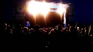 Eskimo Callboy  Intro  Crystals  live  Olgasrock 2016 [upl. by Asnerek]