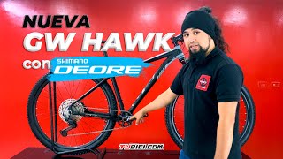 Conoce la NUEVA bicicleta GW HAWK 🦅 con Shimano Deore  TuBici Bike Shop [upl. by Iidnarb]