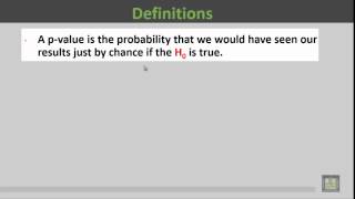 Basic Biostatistics  U2L3  Hypothesis Testing Definitions [upl. by Boni917]