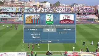 Catania  Trapani 41 highlights HD [upl. by Brendan86]