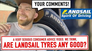 Are Landsail tyres any good Geoff tires to make a sensible video [upl. by Nnagrom329]